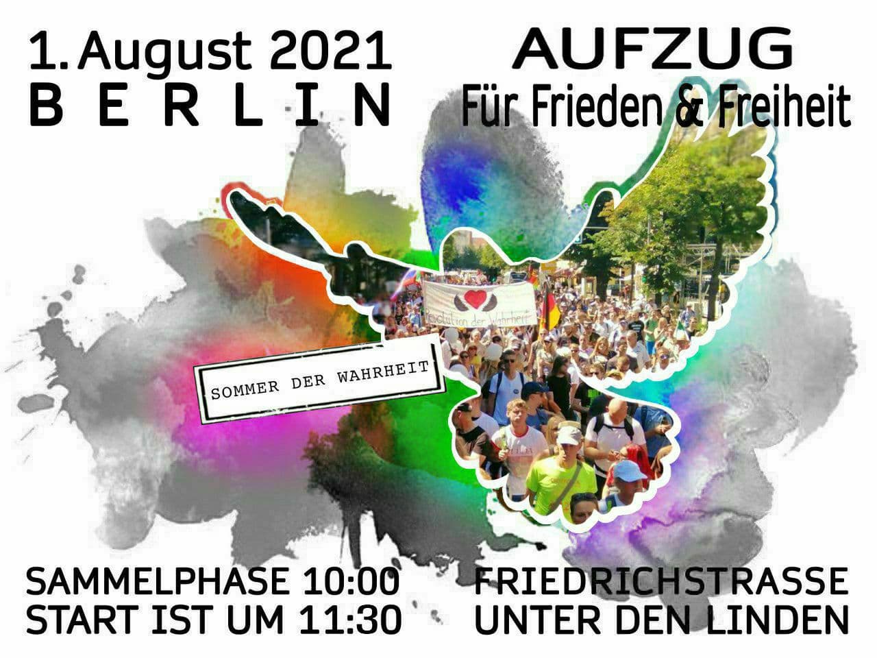 Demo 01.08. Berlin | Teilnahme | Bustransfer